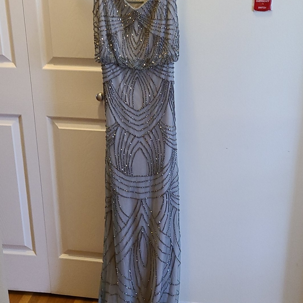 Adriana Papell beaded dress - Bridesmaid